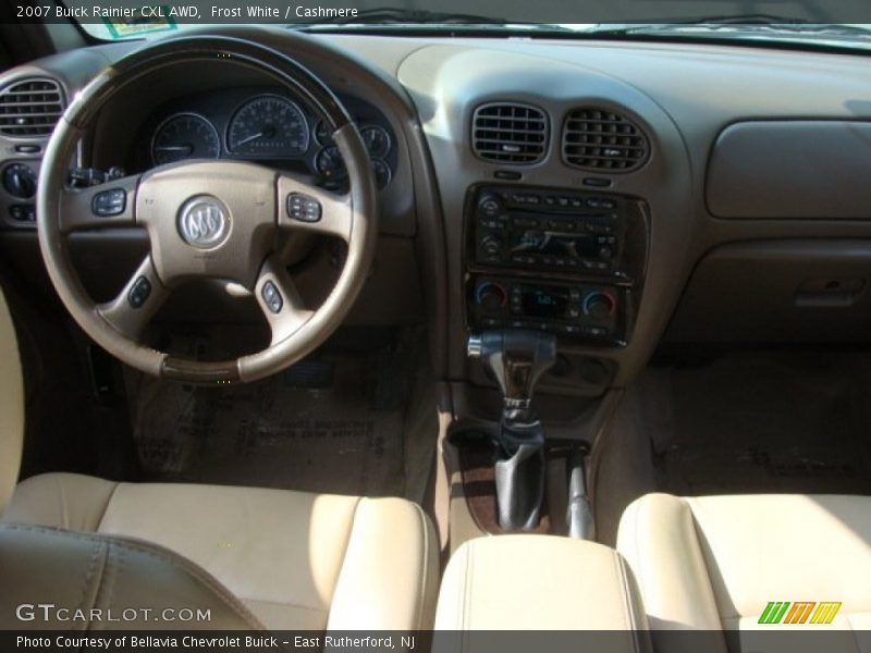 Frost White / Cashmere 2007 Buick Rainier CXL AWD