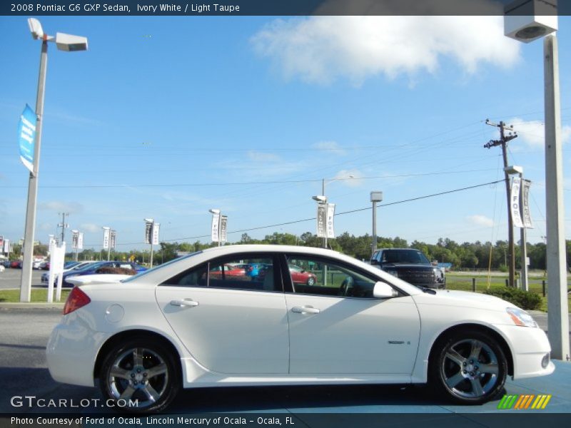  2008 G6 GXP Sedan Ivory White