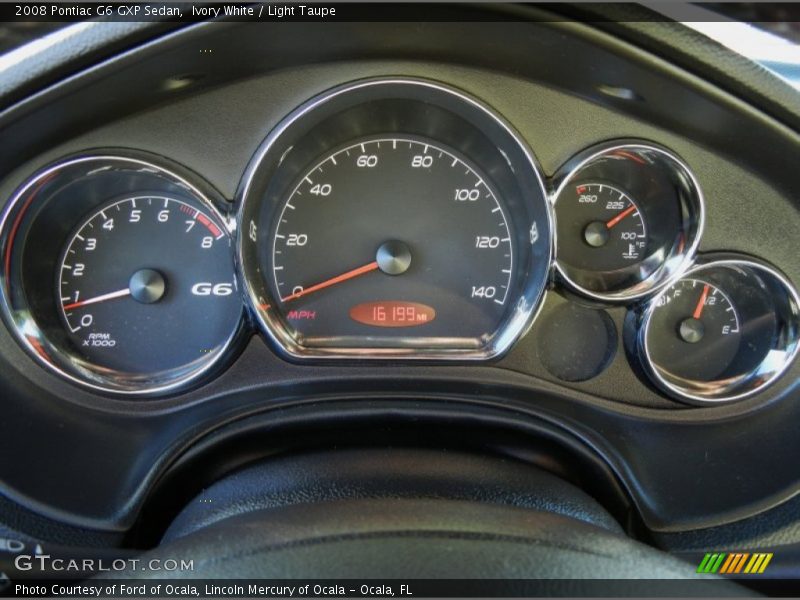  2008 G6 GXP Sedan GXP Sedan Gauges