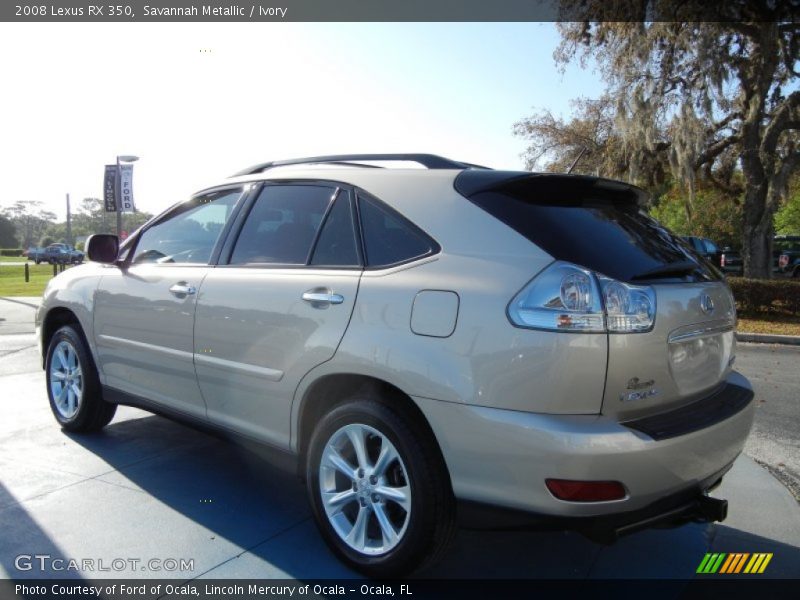 Savannah Metallic / Ivory 2008 Lexus RX 350