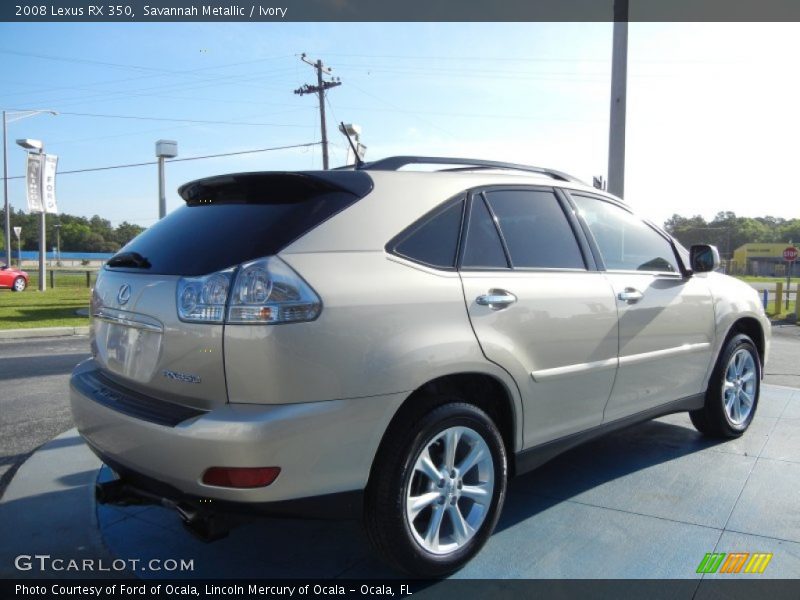 Savannah Metallic / Ivory 2008 Lexus RX 350