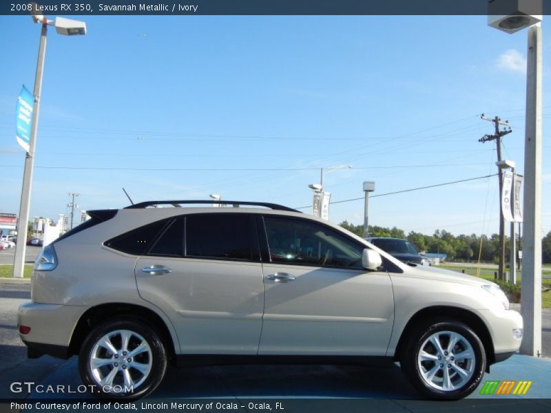 Savannah Metallic / Ivory 2008 Lexus RX 350