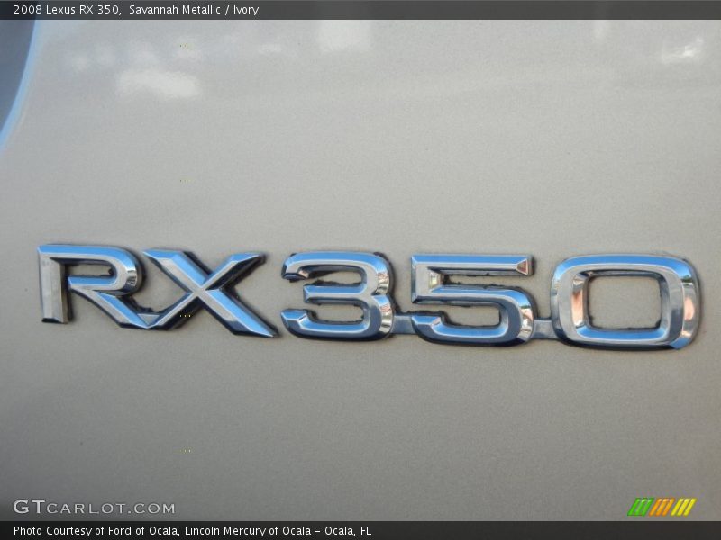  2008 RX 350 Logo