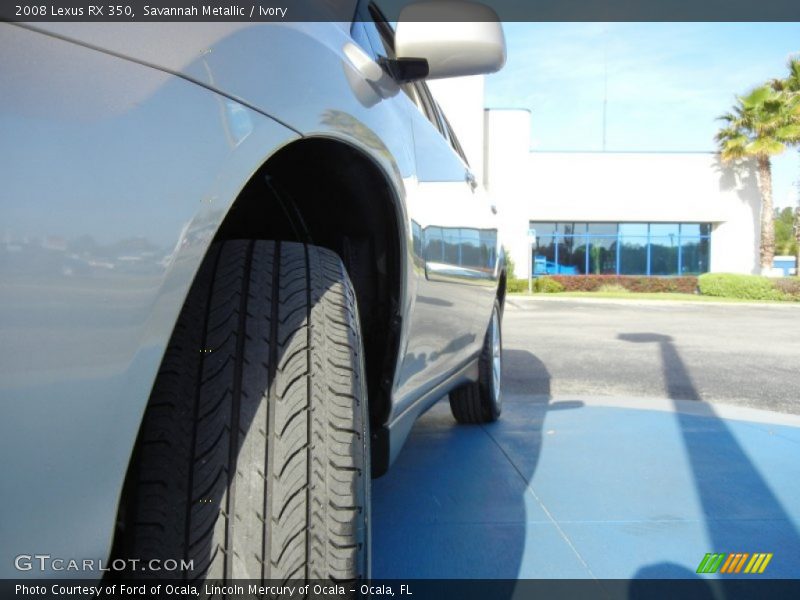 Savannah Metallic / Ivory 2008 Lexus RX 350