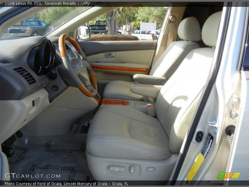 Savannah Metallic / Ivory 2008 Lexus RX 350