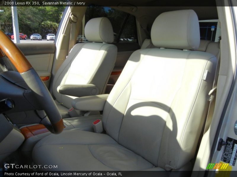 Savannah Metallic / Ivory 2008 Lexus RX 350