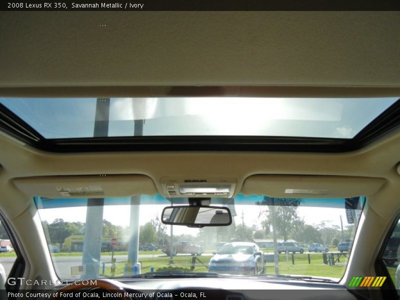 Savannah Metallic / Ivory 2008 Lexus RX 350