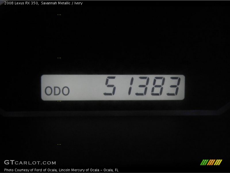 Savannah Metallic / Ivory 2008 Lexus RX 350