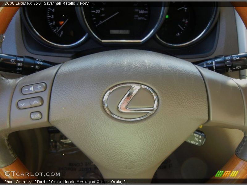 Savannah Metallic / Ivory 2008 Lexus RX 350