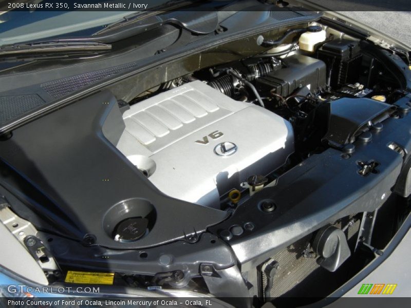  2008 RX 350 Engine - 3.5 Liter DOHC 24-Valve VVT V6