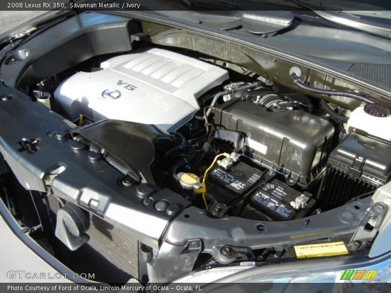  2008 RX 350 Engine - 3.5 Liter DOHC 24-Valve VVT V6