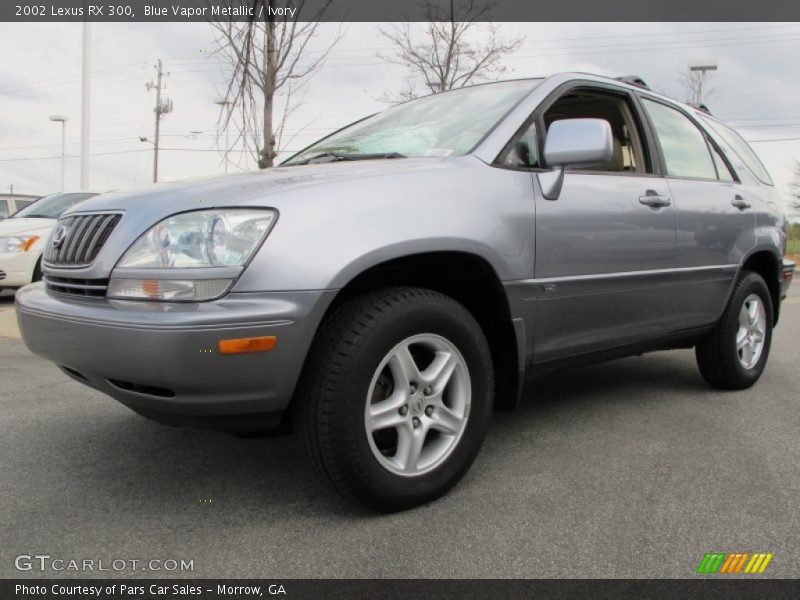 Blue Vapor Metallic / Ivory 2002 Lexus RX 300