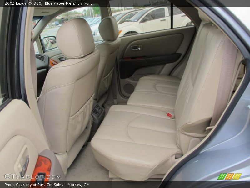 Rear Seat of 2002 RX 300