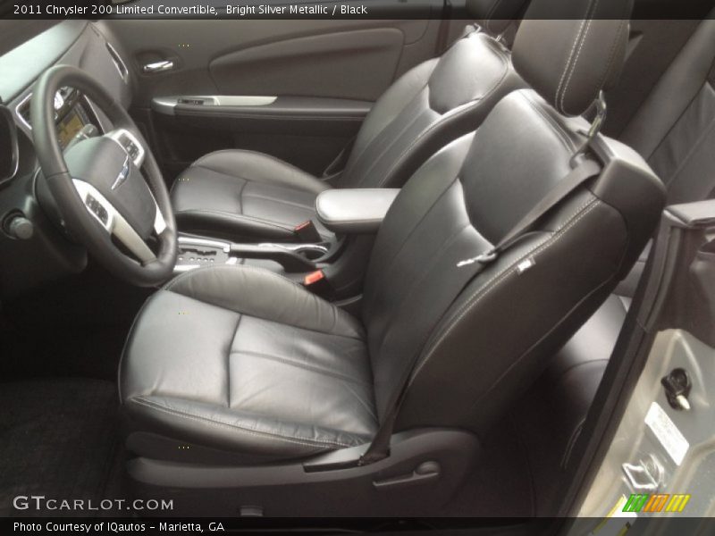  2011 200 Limited Convertible Black Interior