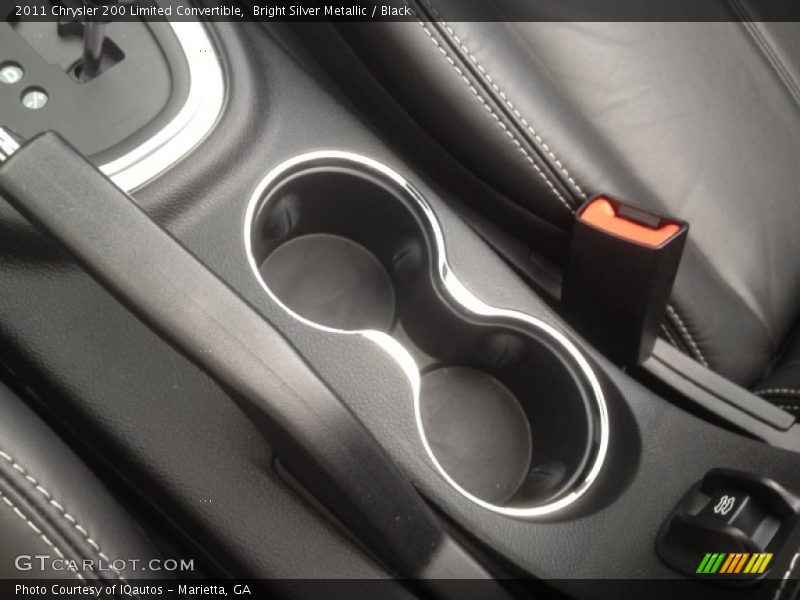 Bright Silver Metallic / Black 2011 Chrysler 200 Limited Convertible