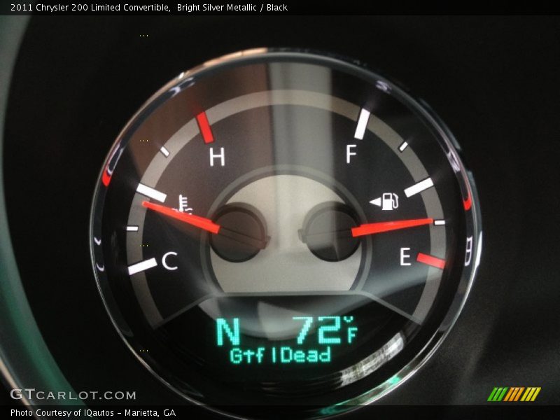  2011 200 Limited Convertible Limited Convertible Gauges