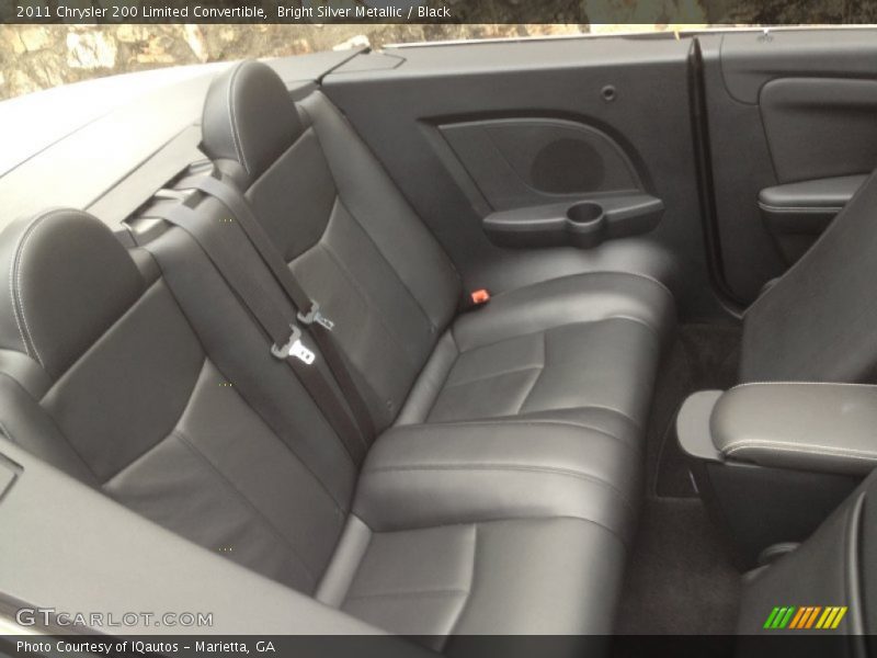 Bright Silver Metallic / Black 2011 Chrysler 200 Limited Convertible