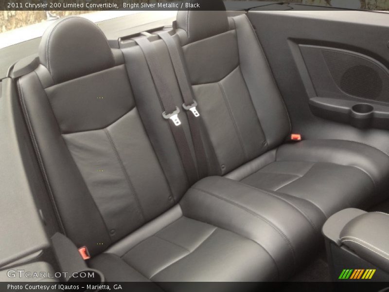 Rear Seat of 2011 200 Limited Convertible