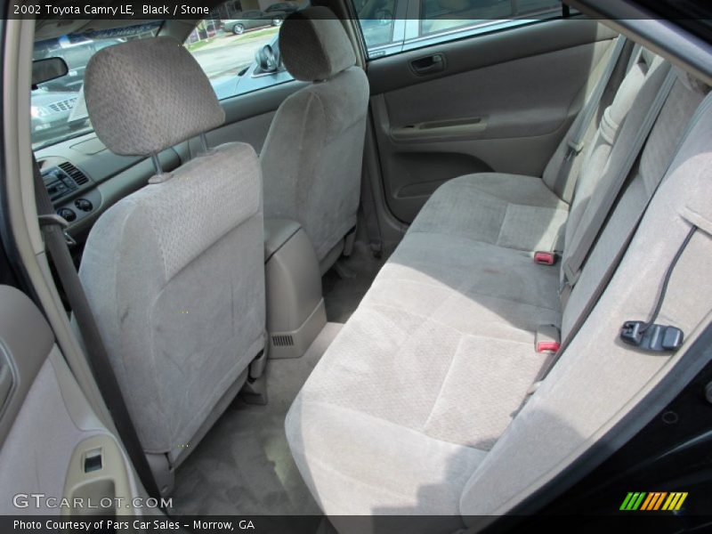 Black / Stone 2002 Toyota Camry LE