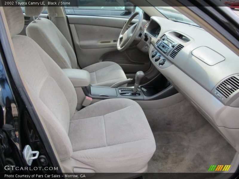 Black / Stone 2002 Toyota Camry LE