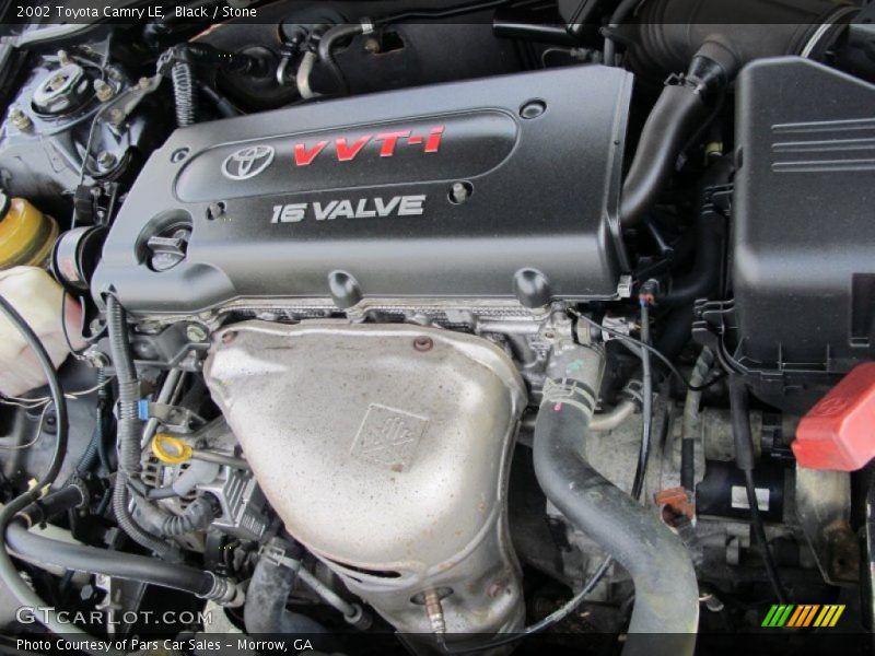 Black / Stone 2002 Toyota Camry LE