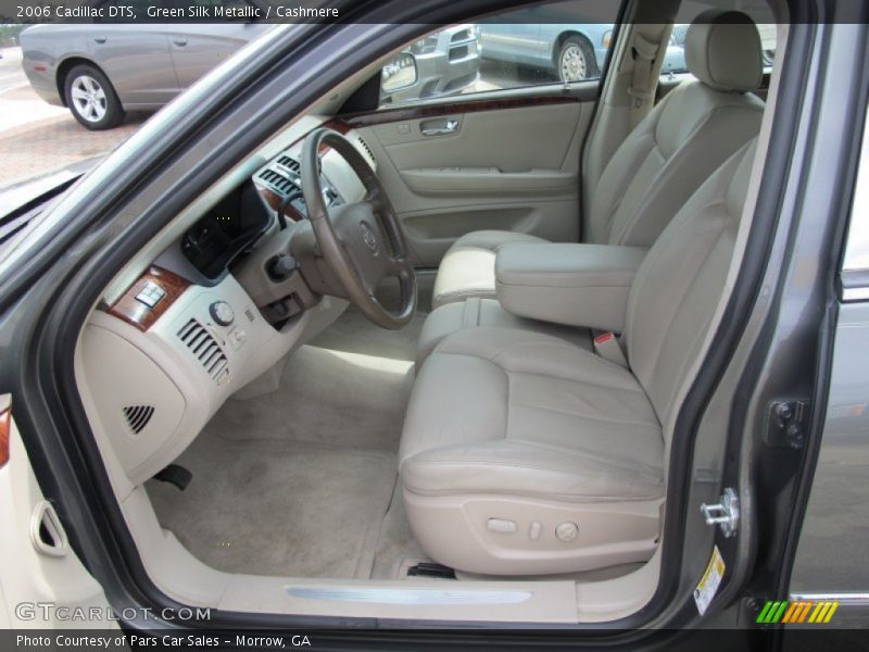 Green Silk Metallic / Cashmere 2006 Cadillac DTS