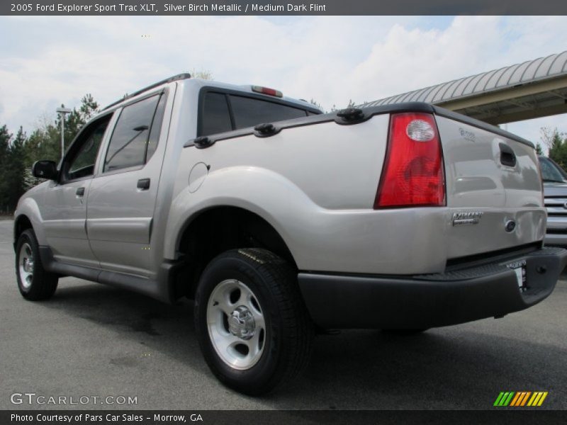 Silver Birch Metallic / Medium Dark Flint 2005 Ford Explorer Sport Trac XLT