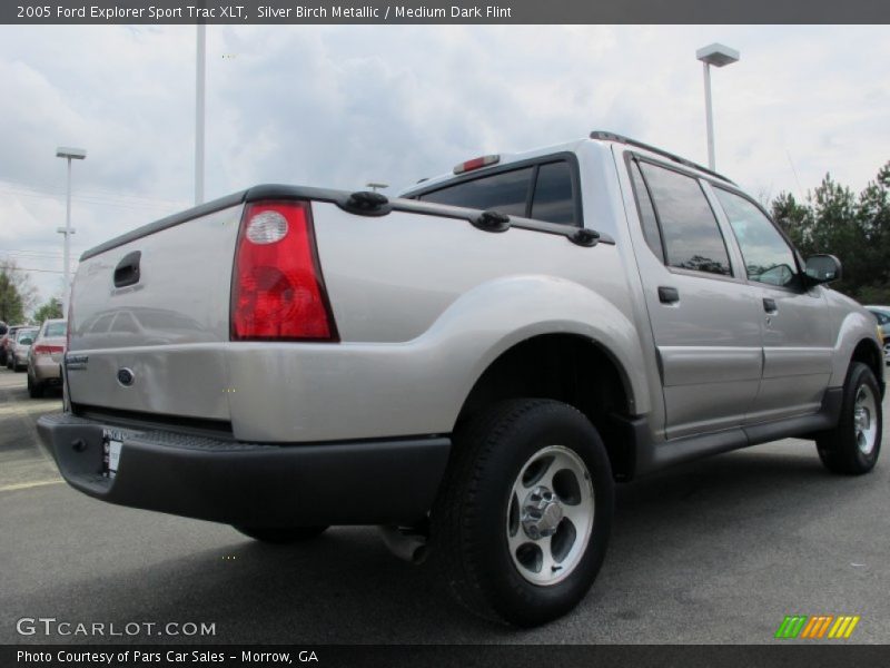 Silver Birch Metallic / Medium Dark Flint 2005 Ford Explorer Sport Trac XLT