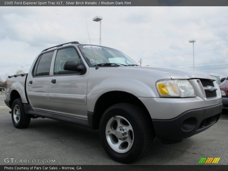 Silver Birch Metallic / Medium Dark Flint 2005 Ford Explorer Sport Trac XLT