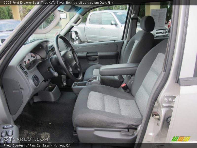 Silver Birch Metallic / Medium Dark Flint 2005 Ford Explorer Sport Trac XLT