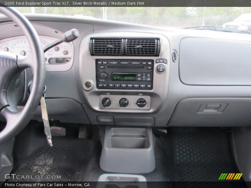 Silver Birch Metallic / Medium Dark Flint 2005 Ford Explorer Sport Trac XLT