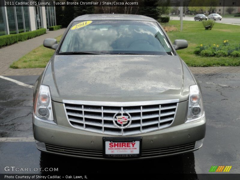 Tuscan Bronze ChromFlair / Shale/Cocoa Accents 2011 Cadillac DTS Luxury