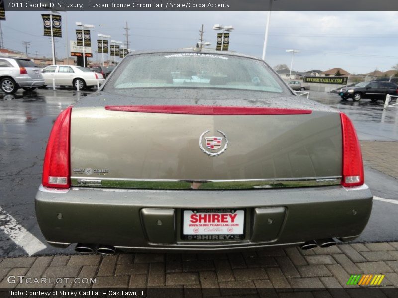Tuscan Bronze ChromFlair / Shale/Cocoa Accents 2011 Cadillac DTS Luxury