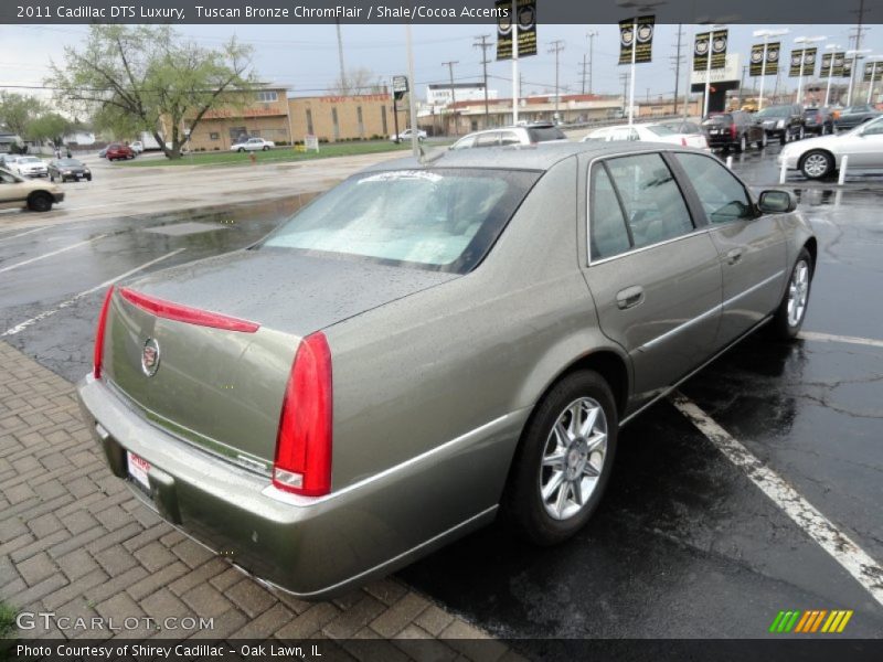 Tuscan Bronze ChromFlair / Shale/Cocoa Accents 2011 Cadillac DTS Luxury