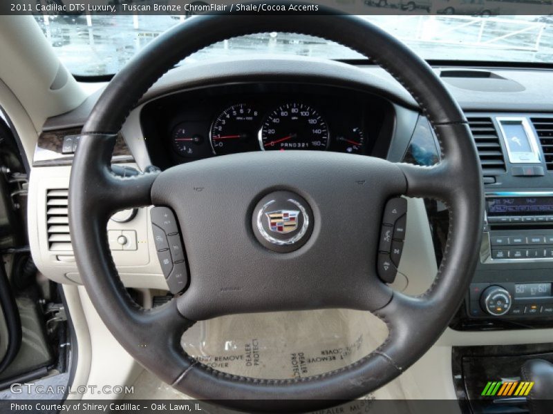 Tuscan Bronze ChromFlair / Shale/Cocoa Accents 2011 Cadillac DTS Luxury