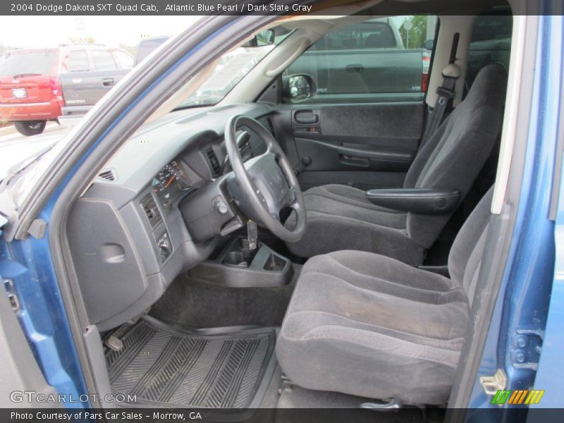  2004 Dakota SXT Quad Cab Dark Slate Gray Interior