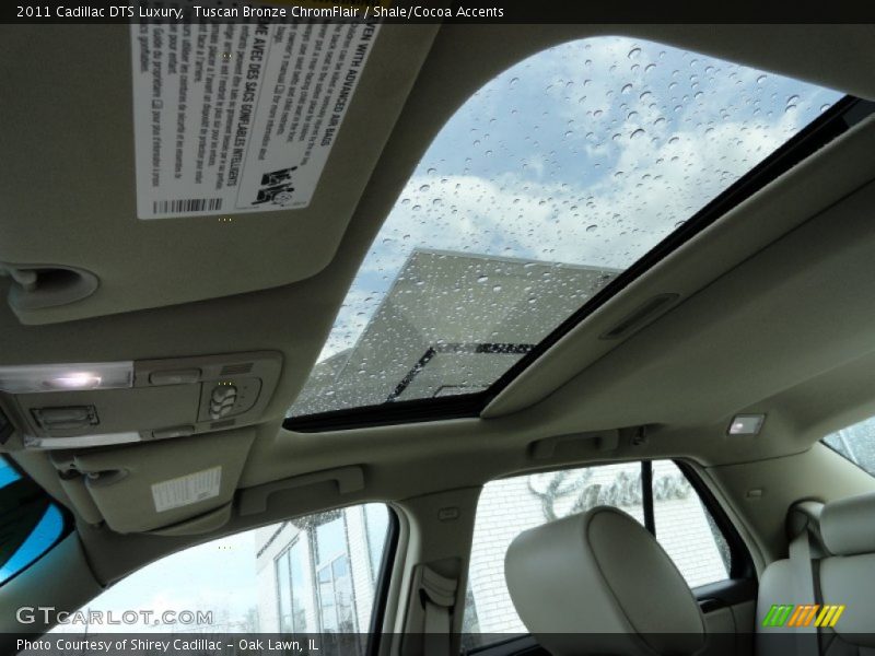 Tuscan Bronze ChromFlair / Shale/Cocoa Accents 2011 Cadillac DTS Luxury