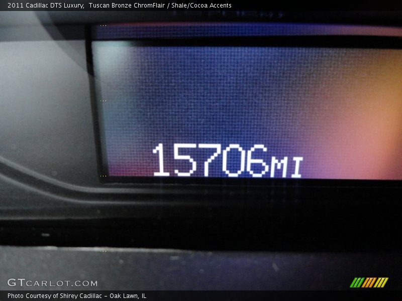 Tuscan Bronze ChromFlair / Shale/Cocoa Accents 2011 Cadillac DTS Luxury