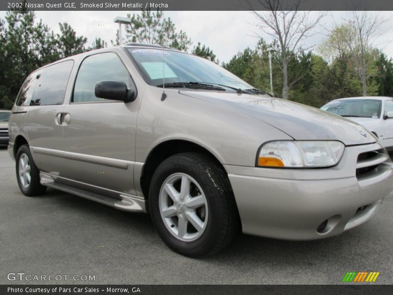 Smoked Silver Metallic / Mocha 2002 Nissan Quest GLE