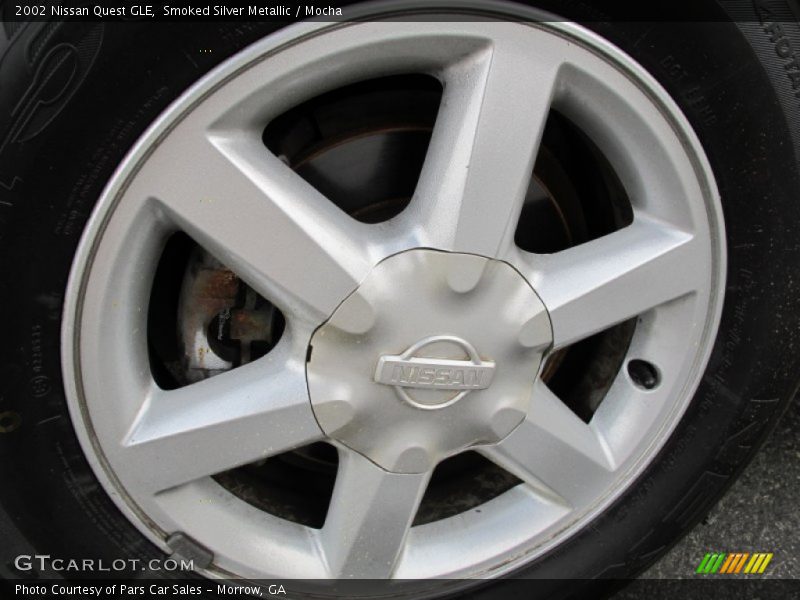 Smoked Silver Metallic / Mocha 2002 Nissan Quest GLE