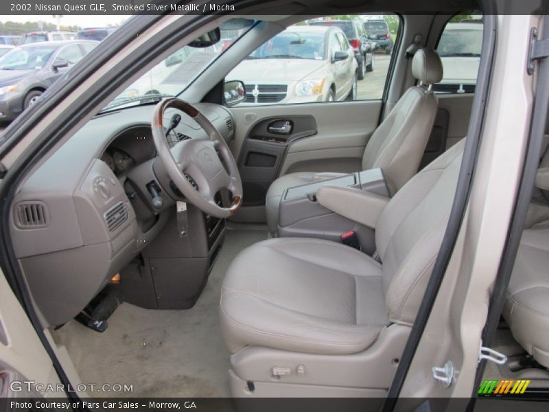  2002 Quest GLE Mocha Interior