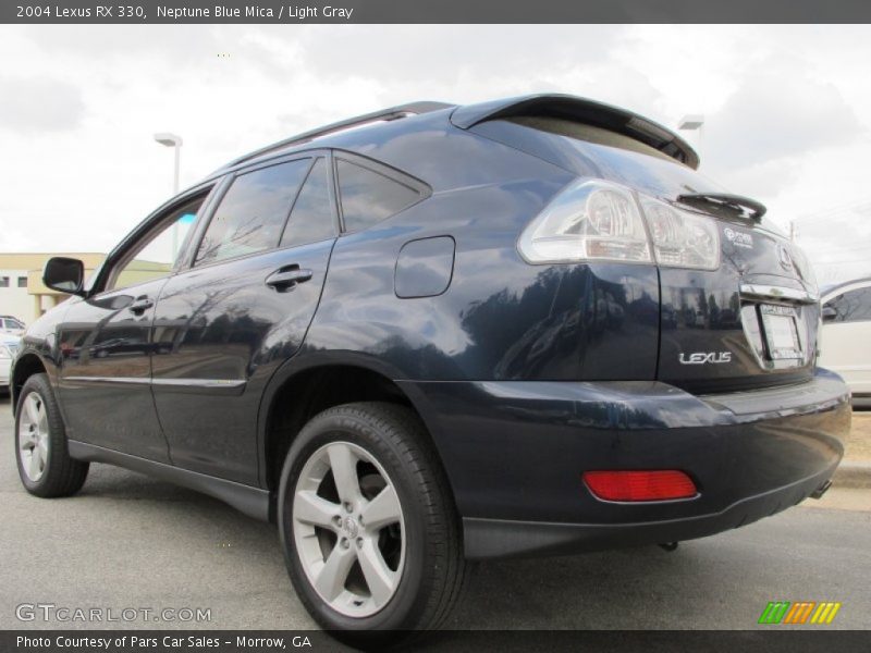 Neptune Blue Mica / Light Gray 2004 Lexus RX 330