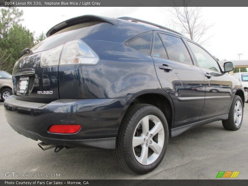 Neptune Blue Mica / Light Gray 2004 Lexus RX 330