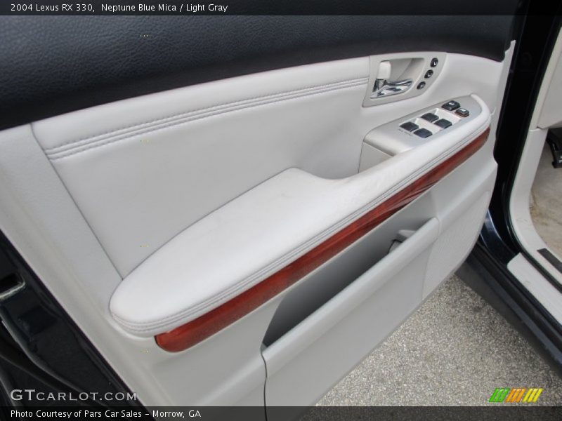 Neptune Blue Mica / Light Gray 2004 Lexus RX 330