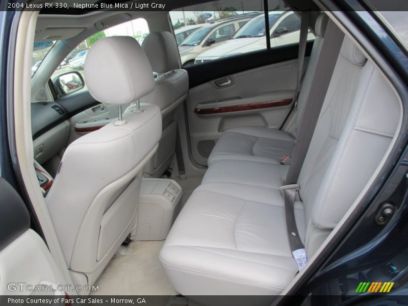 Neptune Blue Mica / Light Gray 2004 Lexus RX 330