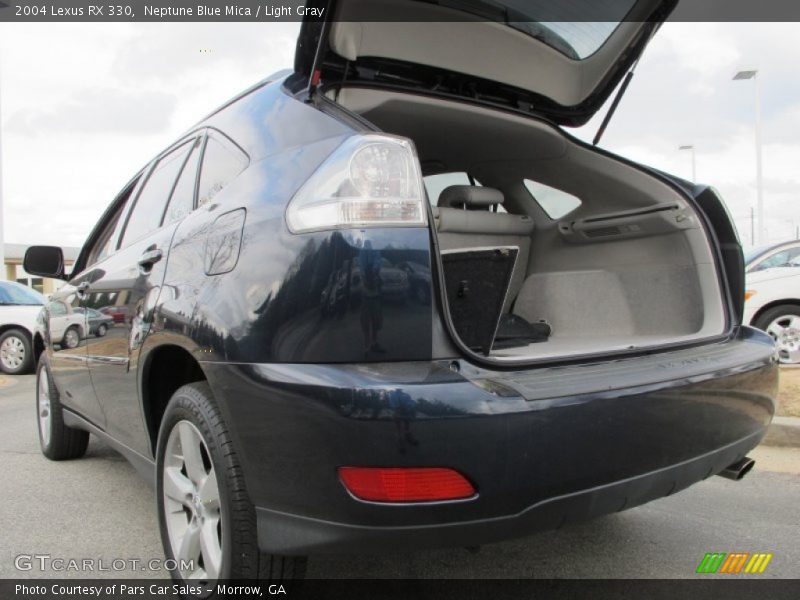 Neptune Blue Mica / Light Gray 2004 Lexus RX 330