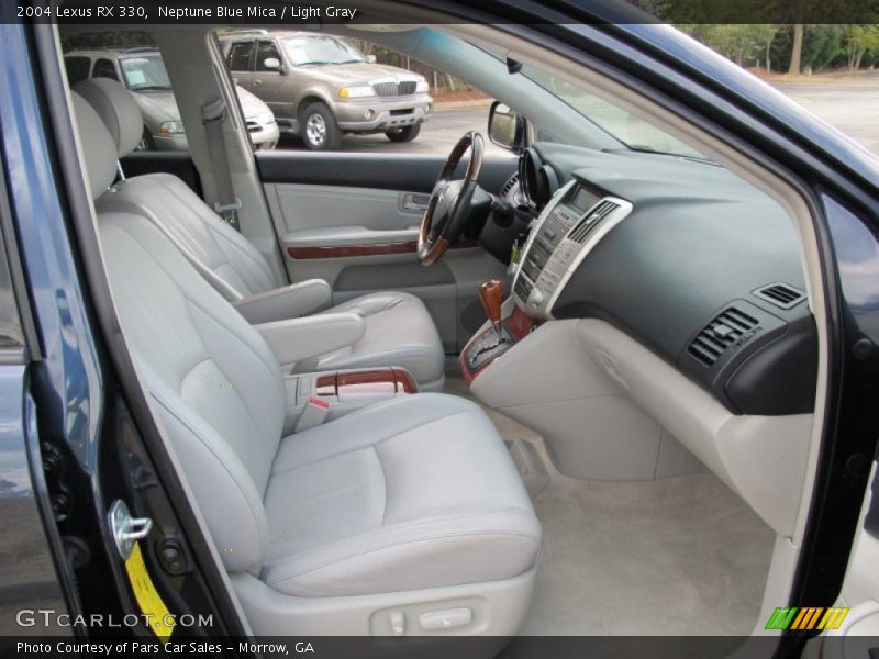 Neptune Blue Mica / Light Gray 2004 Lexus RX 330