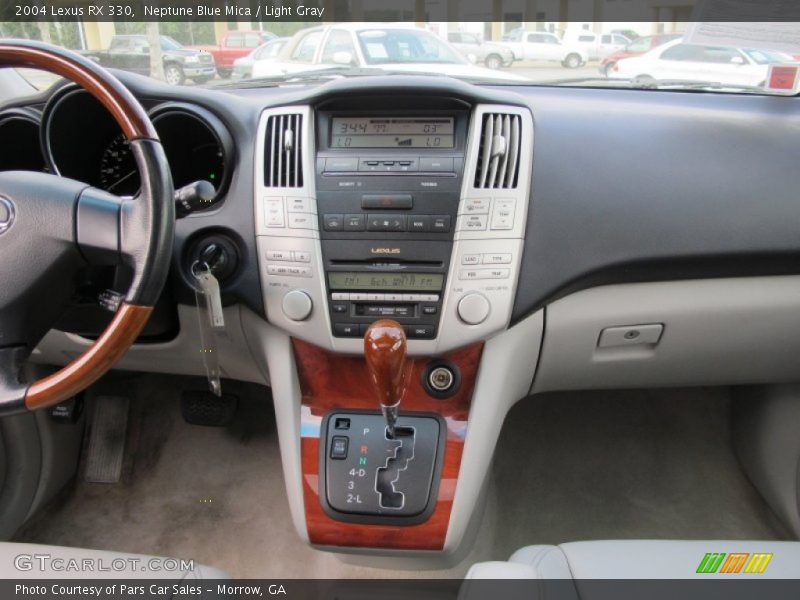 Neptune Blue Mica / Light Gray 2004 Lexus RX 330