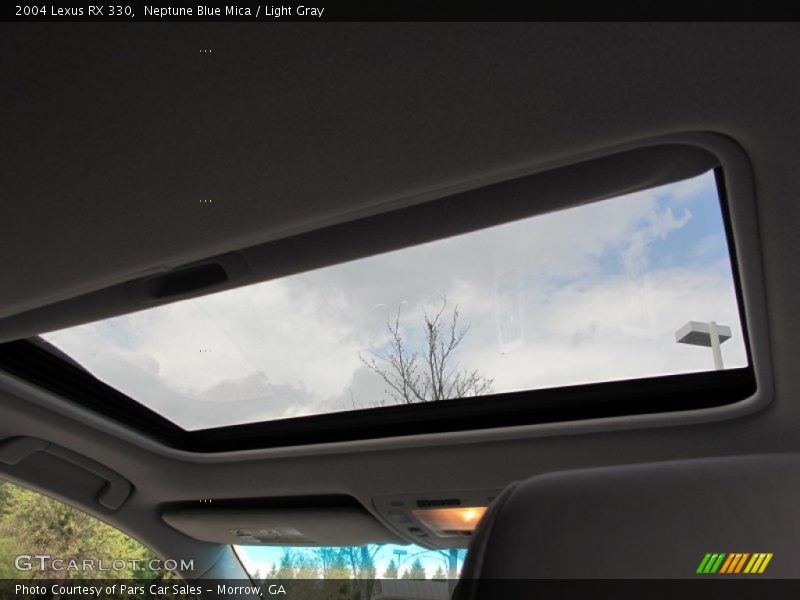 Neptune Blue Mica / Light Gray 2004 Lexus RX 330