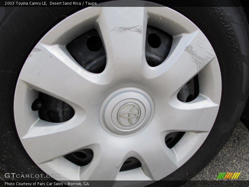 Desert Sand Mica / Taupe 2003 Toyota Camry LE